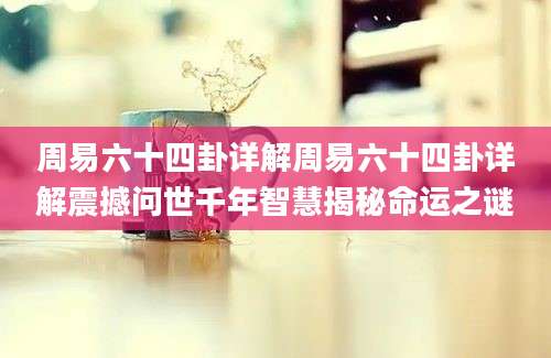 周易六十四卦详解周易六十四卦详解震撼问世千年智慧揭秘命运之谜